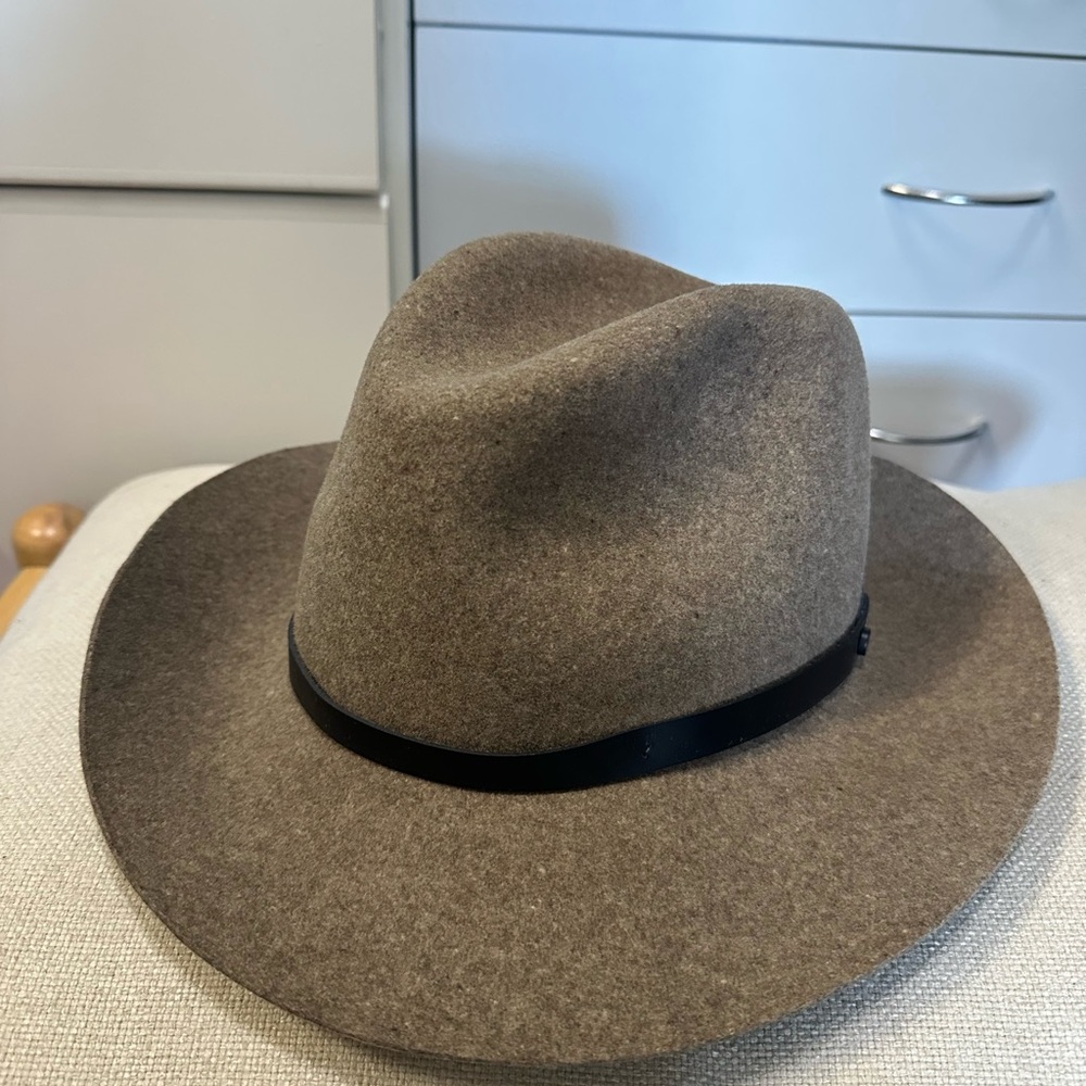 Rag & Bone Tan Fedora Hat